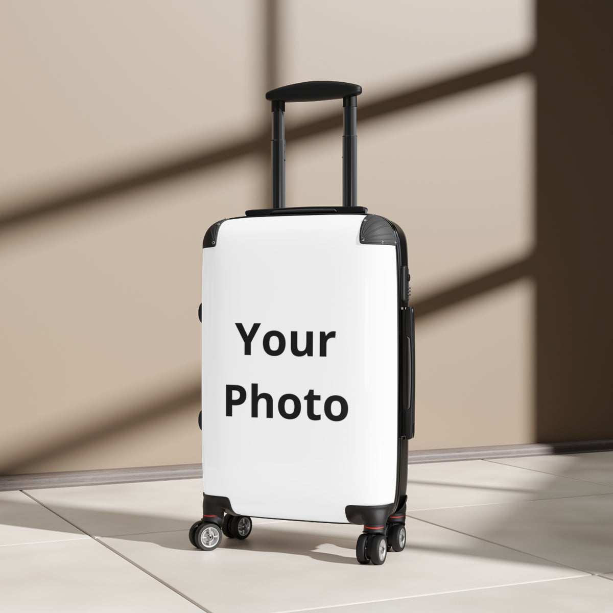 Custom Photo Suitcase – Personalized Carry-On Luggage for Travelers