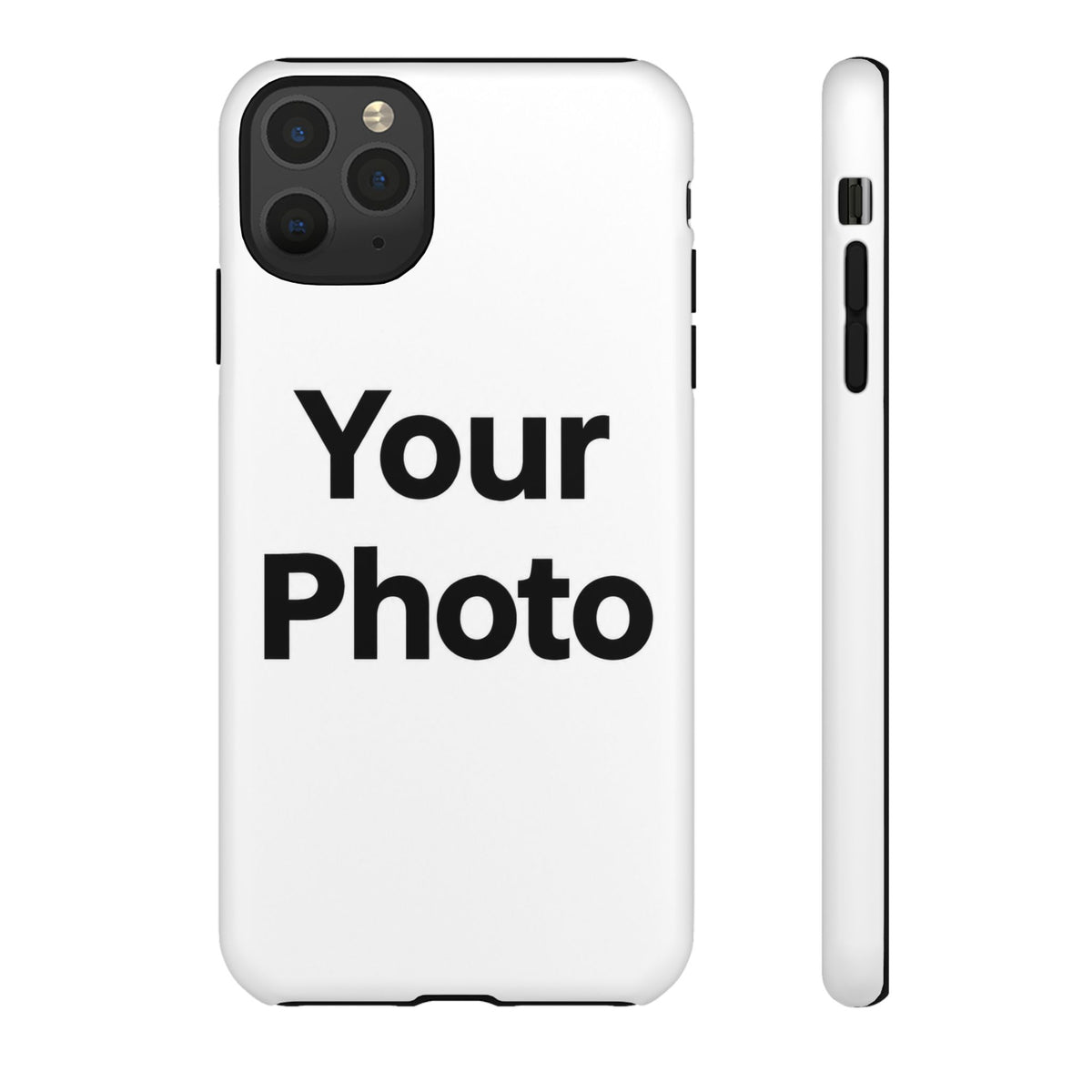 Custom Photo Tough Phone Case — Personalized Protective iPhone