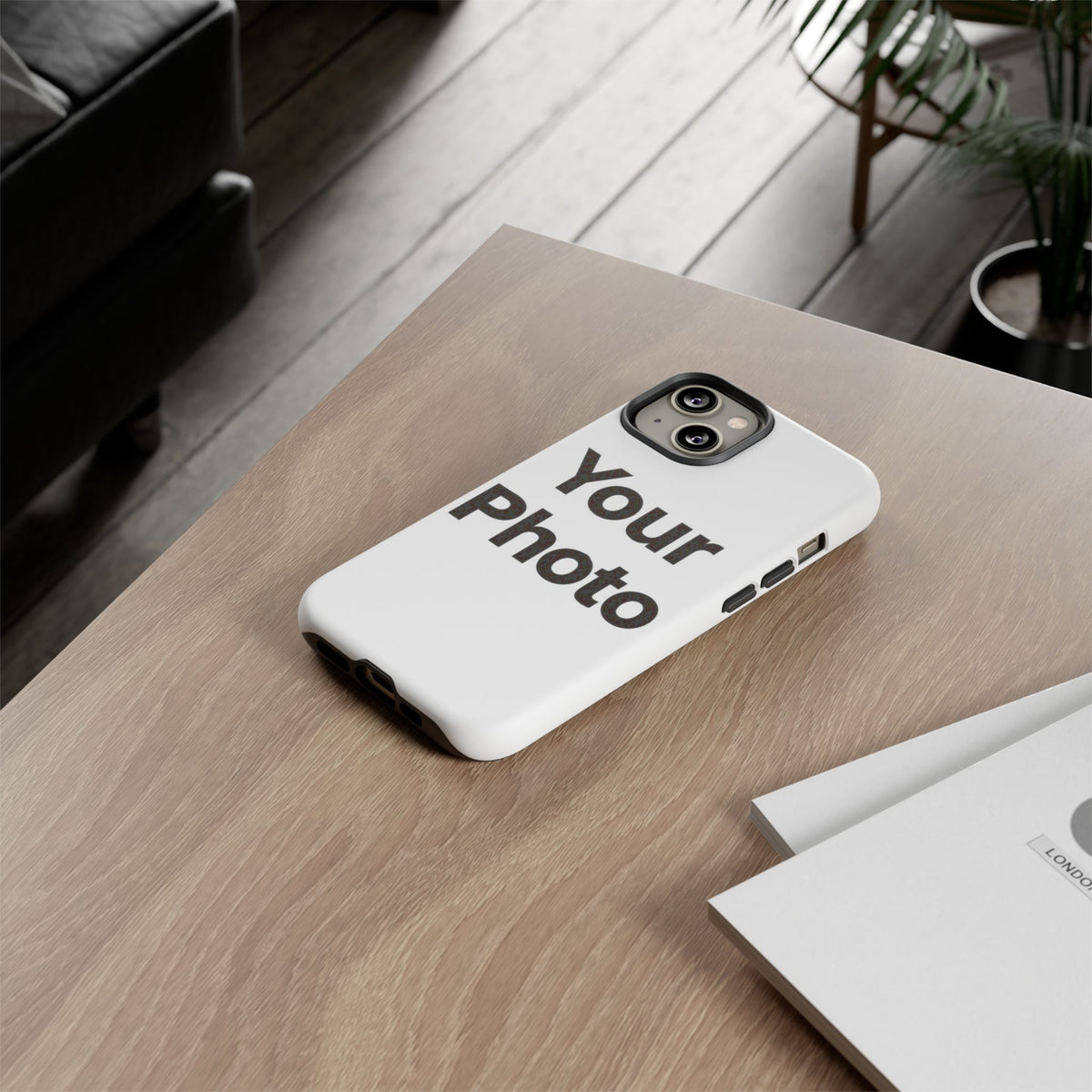 Husă de telefon rezistentă, cu fotografie personalizată — iPhone protector personalizat