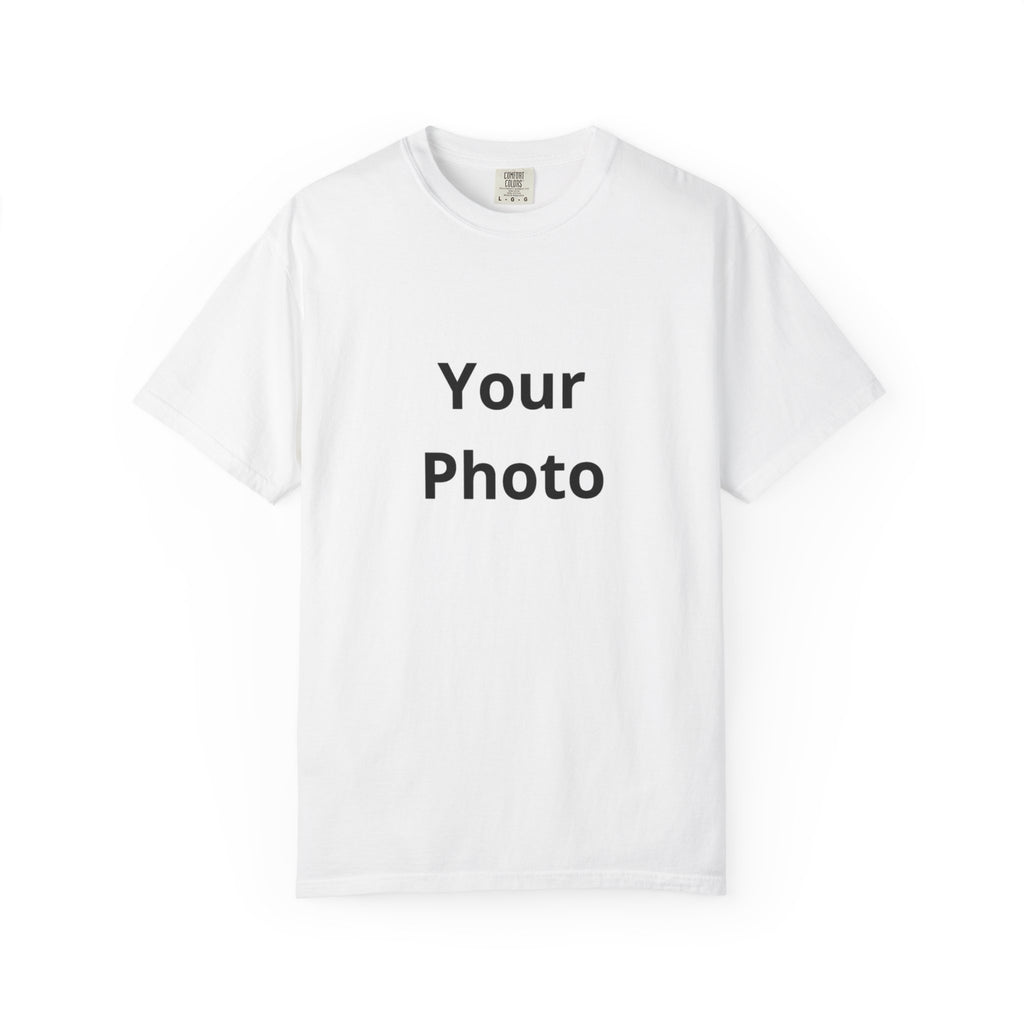 Logo Personalized T-Shirt — Custom Photo Enthusiast Tee