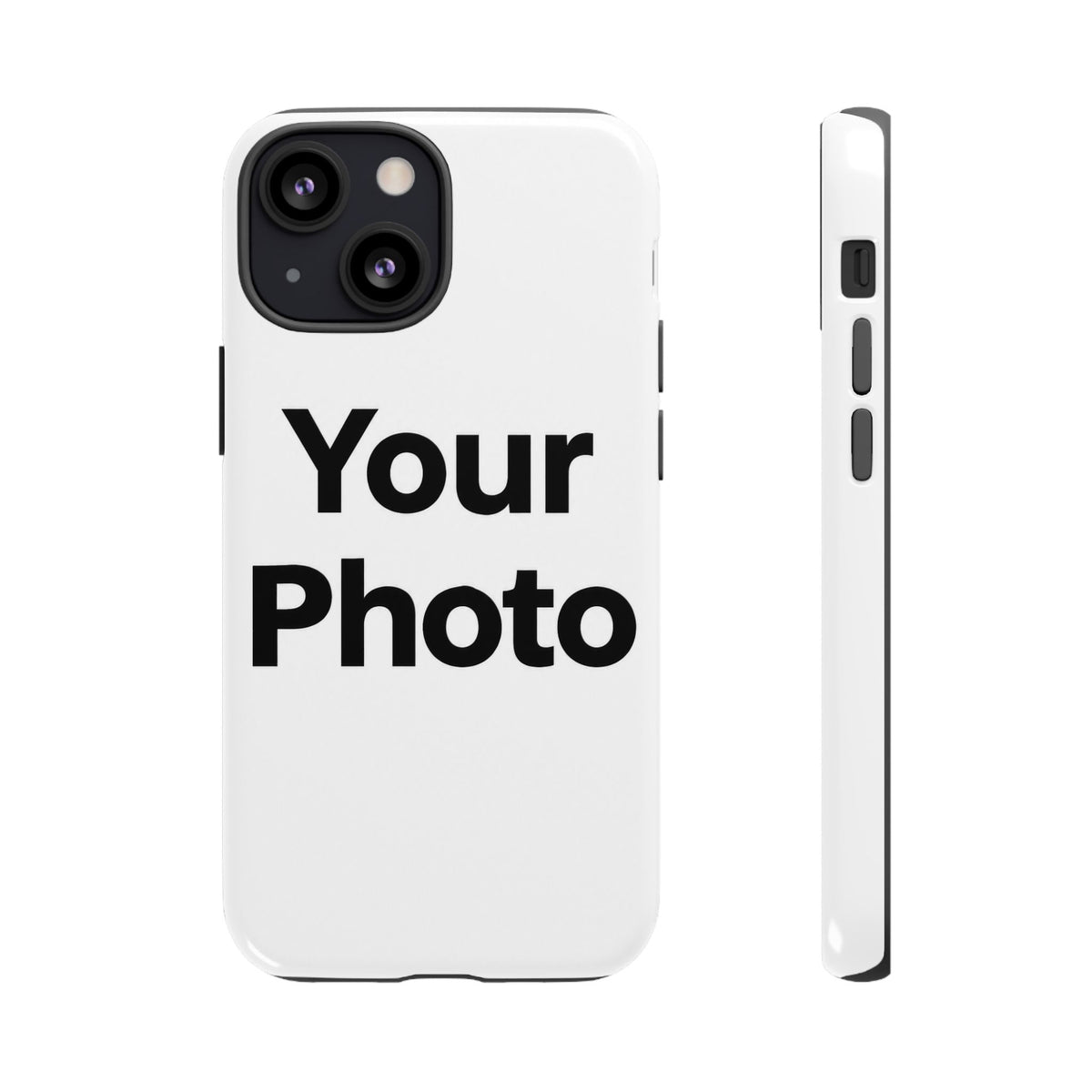 Custom Photo Tough Phone Case — Personalized Protective iPhone